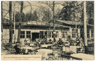 Neuhausen-Tiergarten, Kreis Samland Neuhausen-Tiergarten, Waldrestaurant Нойхаузен-Тиргартен, лесной ресторан