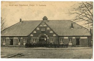 Friedland (Ostpr.), Kreis Bartenstein Friedland (Ostpr.), Turnhalle 