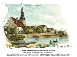 Tilsit, Stadt, Stadtkreis Tilsit Memelstraße