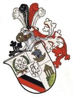 Königsberg (Pr.), Stadtkreis Königsberg Königsberg (Pr.), Wappen der Akademischen Verbindung Albertia Königsberg im RVSV Кёнигсберг (Пр.), герб академического товарищества «Альбертиа» Кёнигсберг в RVSV