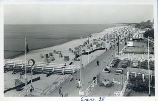 Cranz Kr. Samland, Ort, Kreis Samland Cranz Kr. Samland, Strandpromenade IX Кранц, округ Самбия, приморский променад, IX