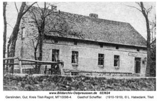 Gerslinden, Gut, Kreis Tilsit-Ragnit 