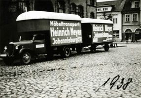 Johannisburg, Kreis Johannisburg Fischerstraße 8 Johannisburg, Fischerstraße, Meyer Transporte Йоханнисбург, Фишерштрассе, транспортная фирма Мейера