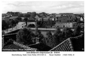 Bischofsburg, Stadt, Kreis Rößel 