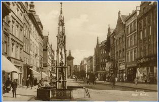 Elbing, Stadt, Stadtkreis Elbing Elbing, Alter Markt mit Brunnen II 