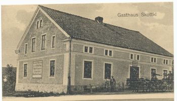 Wernegitten, Kreis Heilsberg Wernegitten, Gasthaus Skottki Вернегиттен, трактир Скоттки