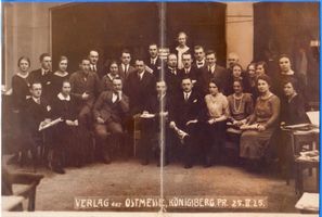 Königsberg (Pr.), Stadtkreis Königsberg Königsberg (Pr.), Verlag der Ostmesse, Belegschaft Königsberg, Ostmesse