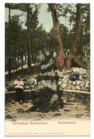 Schwarzort, Kreis Memel Schwarzort, Bockdenkmal II Шварцорт, памятник косуле, II