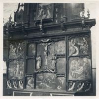 Groß Schwansfeld, Kreis Bartenstein Groß Schwansfeld, Kirche, Altar III Гросс-Швансфельд, церковь, алтарь, III