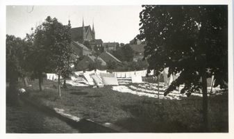 Frauenburg, Kreis Braunsberg Frauenburg, Blick auf die Stadt V Frauenburg, Dom