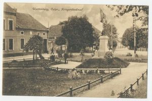 Wartenburg Kr. Allenstein, Stadt, Kreis Allenstein Wartenburg, Kriegerdenkmal 