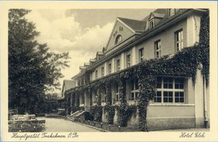 Groß Trakehnen, Kreis Ebenrode Groß Trakehnen, Hotel Elch III Гросс-Трахенен, отель «Эльх», III