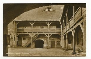 Rastenburg, Stadt, Kreis Rastenburg Rastenburg, Schloß, Schloßhof II Rastenburg, Schloß (Ordensburg)