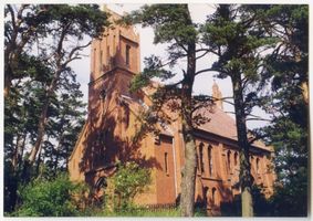 Nidden, Kreis Memel Nidden. Die Kirche VII Нидден. Церковь, VII