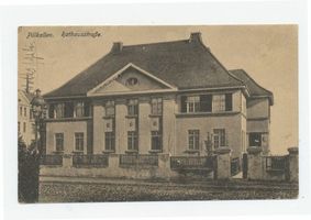 Schloßberg, Kreisstadt, Kreis Schloßberg Erich-Koch-Straße (fr. Rathausstraße) Pillkallen, Kreisstadt, Rathausstraße (sp. Erich-Koch-Straße), Пиллкаллен, уездный город, Ратхаусштрассе (позднее Эрих-Кох-штрассе)