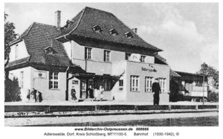 Adlerswalde (Ostpr.), Kreis Schloßberg 