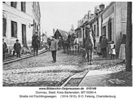 Domnau, Stadt, Kreis Bartenstein 