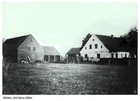 Röden, Kreis Gumbinnen Röden, Hof Hans Ritter 