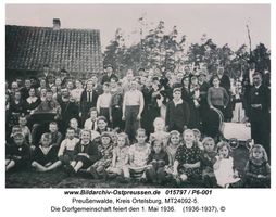 Preußenwalde Kr. Ortelsburg, Kreis Ortelsburg 