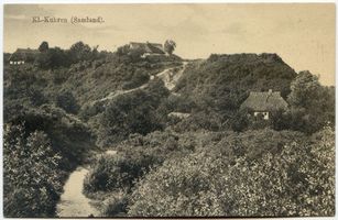 Klein Kuhren, Kreis Samland Klein Kuhren, Dorf mit Wachtbudenberg XX 