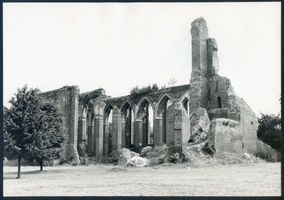 Braunsberg Kr. Braunsberg, Kreis Braunsberg Braunsberg, Kath. Pfarrkirche - Ruine IV Ostpreußen, Zweiter Weltkrieg und das Ende