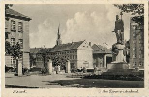 Memel, Stadt, Stadtkreis Memel Memel, Borussia-Nationaldenkmal IX 