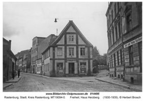 Rastenburg, Stadt, Kreis Rastenburg Freiheit