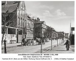 Tilsit, Stadt, Stadtkreis Tilsit Fabrikstraße 41-45