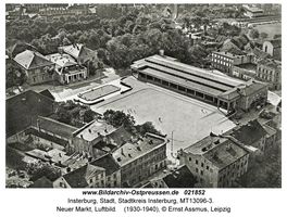 Insterburg, Stadt, Stadtkreis Insterburg Neuer Markt