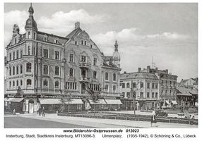 Insterburg, Stadt, Stadtkreis Insterburg Ulmenplatz