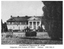 Heiligenstein, Kreis Gerdauen  