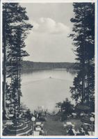 Niedersee, Kreis Sensburg Niedersee, Kurhaus Rudczanny, Blick von der Terrasse VI Нидерзее, курзал в Рудчанни, вид с террасы VI