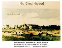 Groß Friedrichsdorf, Kreis Elchniederung 