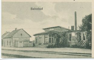 Brennen, Kreis Johannisburg Brennen, Bahnhof 