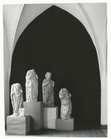 Marienburg, Westpr., Kreis Marienburg Marienburg i. Westpr., Die Marienburg, Schloßmuseum, Schnitzfiguren Marienburg, Schloß, Innenräume