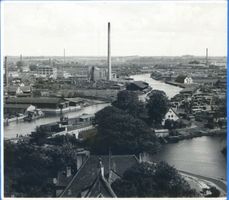 Memel, Stadt, Stadtkreis Memel Memel, Blick vom Johanniskirchtum nach Osten IV Memel, Hafenmotive