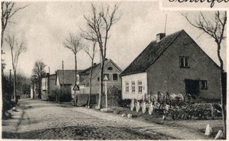Schillfelde, Kreis Schloßberg Schillfelde, Ortsdurchfahrt 