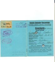 Tilsit, Stadt, Stadtkreis Tilsit Tilsit, Grenzkarte für den deutsch-litauischen Grenzverkehr II Тильзит, пограничная карта для немецко-литовского приграничного сообщения, II