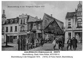 Bischofsburg, Stadt, Kreis Rößel 