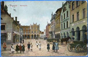 Wormditt, Kreis Braunsberg Wormditt, Marktplatz 