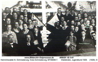 Heinrichswalde Kr. Elchniederung, Kreis Elchniederung Waldstraße  Heinrichswalde, Ev. Kirche, kirchl. Einrichtungen, kirchl. Leben, Friedhöfe
