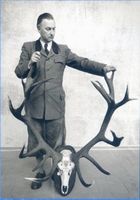  Rominter Heide, Trophäe vom Hirsch  Matador  Роминтская пуща, трофей оленя «Матадор»