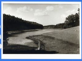 Faltianken, Kreis Osterode Faltianken, Osterode (Kreis), Pillauker See mit Ortsansicht Faltianken I 