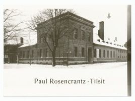 Tilsit, Stadt, Stadtkreis Tilsit Fabrikstraße 70-71 Tilsit, Seifenfabrik von Paul Rosenkrantz Тильзит, мыловаренная фабрика Пауля Розенкранца