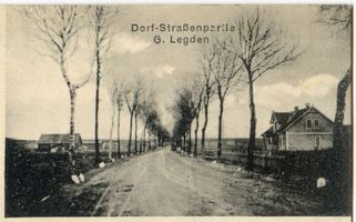 Legden Kr. Samland, Kreis Samland Groß Legden, Dorfstraße 