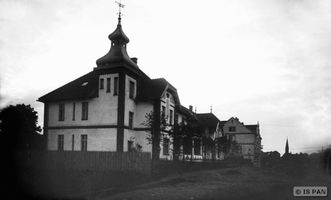 Bischofstein, Kreis Rößel Bischofstein, Straßenpartie mit Villen 