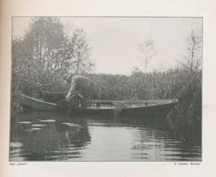  Masuren, Fischerei, Heben der Aalreusen Masuren, Fischerei