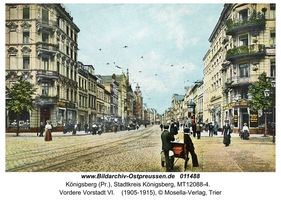 Königsberg (Pr.), Stadtkreis Königsberg Vorstädtische Langgasse (fr. Kronenstraßeḩ Vorstadt嚊� Vorstadt)