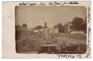 Domnau, Stadt, Kreis Bartenstein Marktplatz