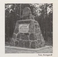 Willenberg Kr. Ortelsburg, Stadt, Kreis Ortelsburg Willenberg Kr. Ortelsburg, Denkmal des russ. General Samsonow Вилленберг, Ортельсбургский уезд, памятник русскому генералу Самсонову